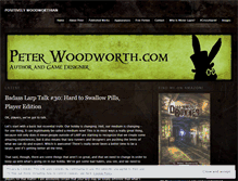 Tablet Screenshot of peterwoodworth.com